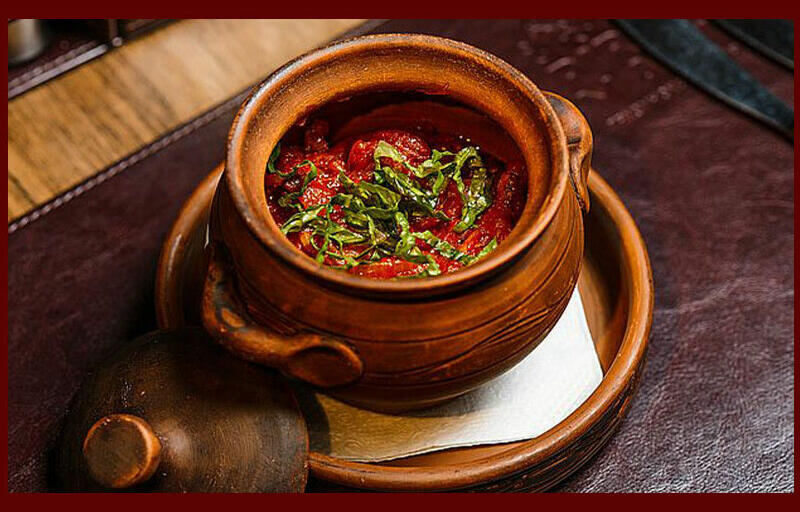Lobio In A Clay Pot